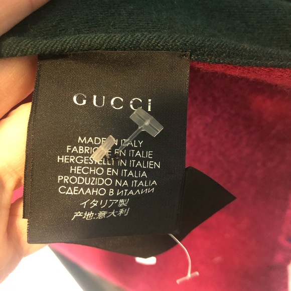 Gucci Men’s Logo Scarf - Picture 7 of 12